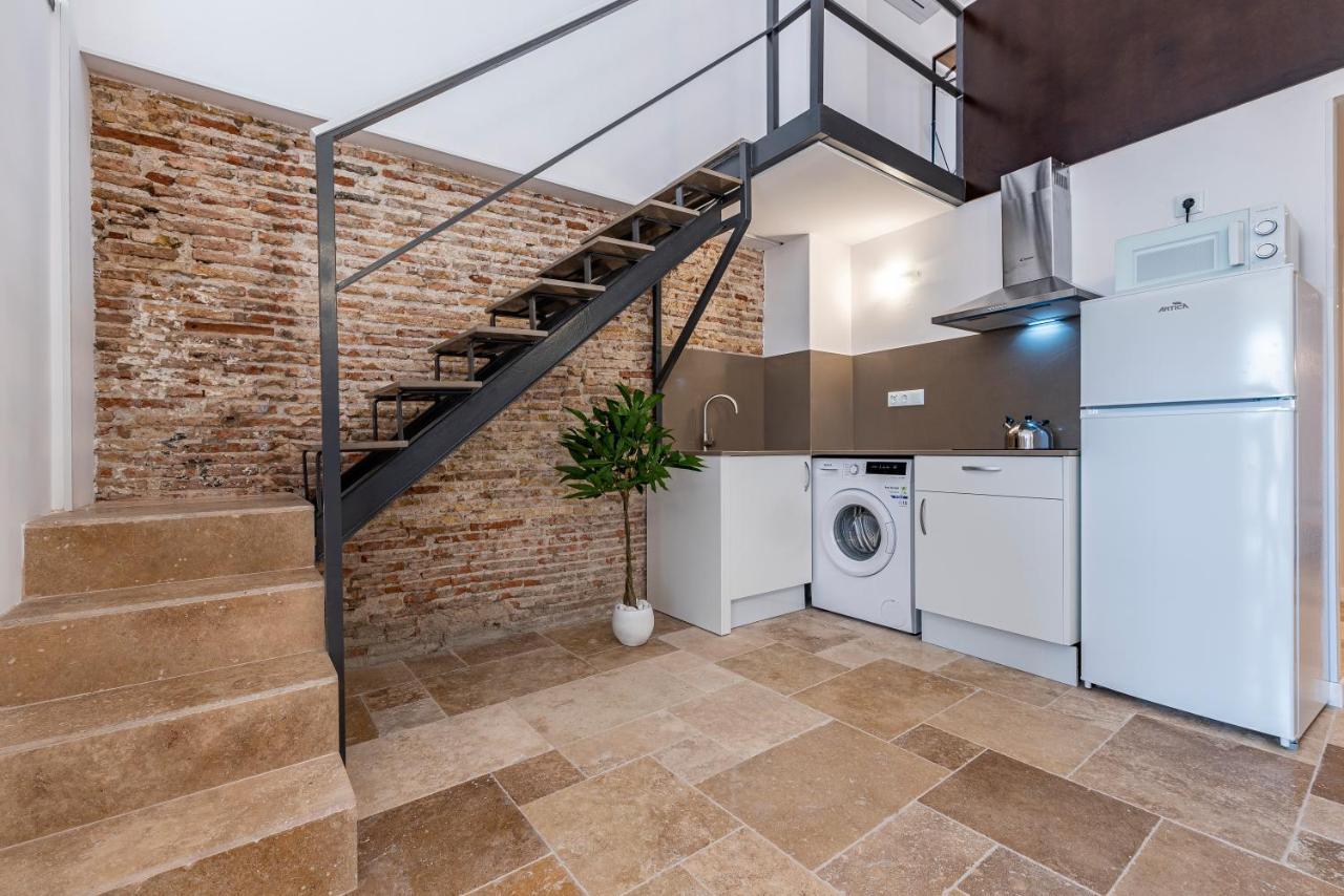 Appartamento Atico Duplex Con Barbacoa Y Terraza En Barri Port Maritim Tarragona Esterno foto